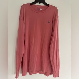 Ralph Lauren long sleeve sweatshirt SALMON color